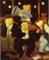 quatre musiciens Fernando Botero
